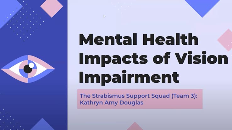Team One Presentation Cover: Mental Health Impacts of Vision Impairment