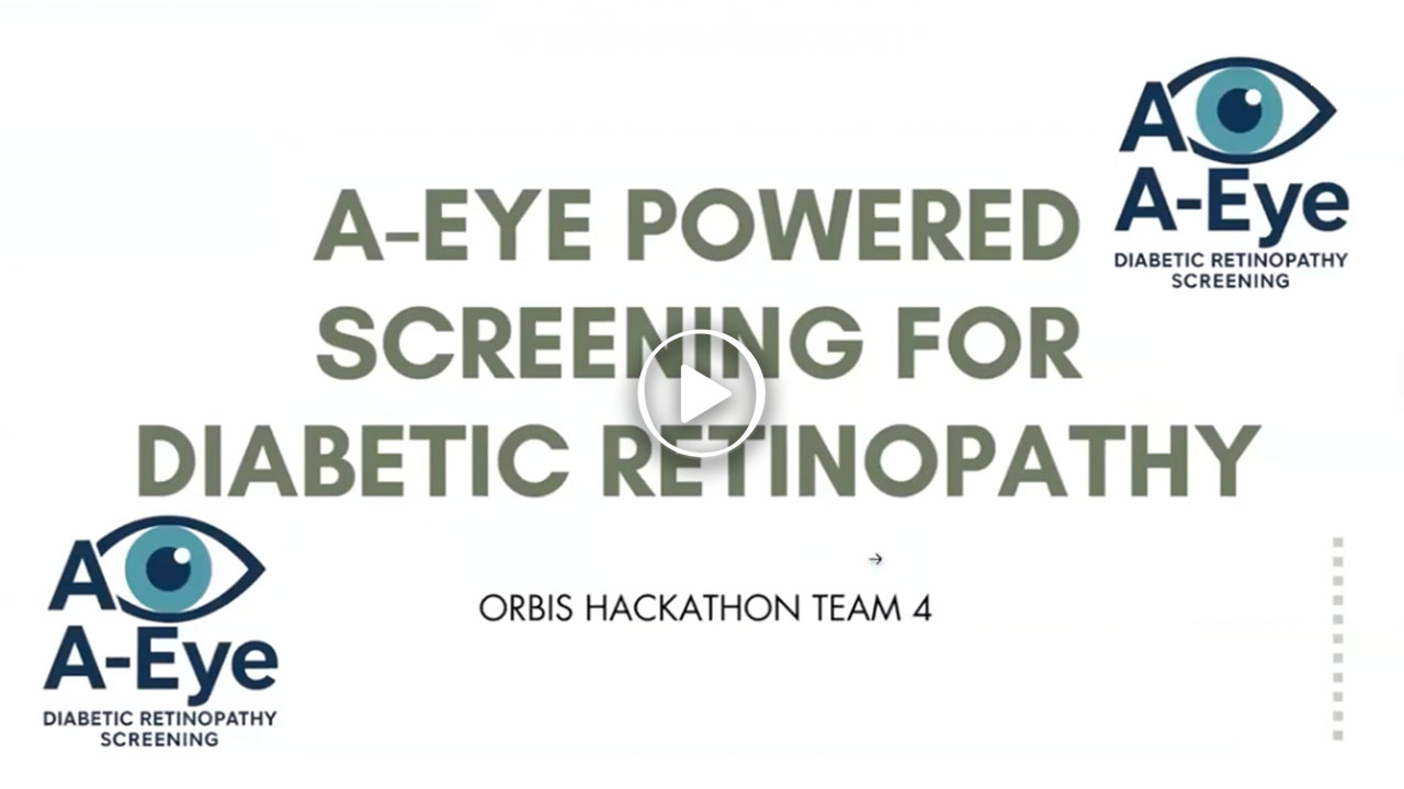 Team 4 Video Poster: A-Eye Powered Screening for Diabetic Retinopathy